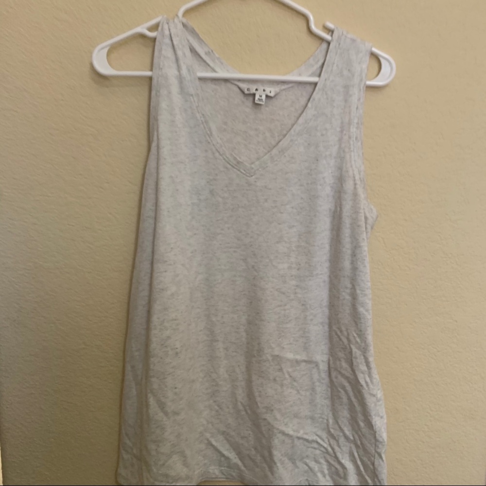 Cabi white tank top